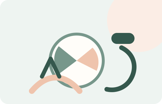 Balanced plate, walking shoe, water, and sleep icons